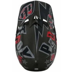 Troy Lee Designs D3 Fiberlite Full Face Helmet - Anarchy - Olive 15 Troy Lee Designs D3 Fiberlite Full Face Helmet - Anarchy - Olive -CycloPro Shop TLD198AnarchyOlive 2