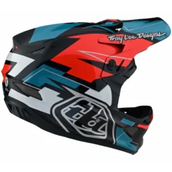 Troy Lee Designs D3 Fiberlite Full Face Helmet - Vertigo - Blue/Red 13 Troy Lee Designs D3 Fiberlite Full Face Helmet - Vertigo - Blue/Red -CycloPro Shop TLD198VertigoBlueRed 3
