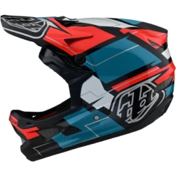 Troy Lee Designs D3 Fiberlite Full Face Helmet - Vertigo - Blue/Red 15 Troy Lee Designs D3 Fiberlite Full Face Helmet - Vertigo - Blue/Red -CycloPro Shop TLD198VertigoBlueRed 7