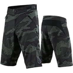Troy Lee Designs Skyling Baggy Shorts - Black 5 Troy Lee Designs Skyling Baggy Shorts - Black -CycloPro Shop TLD219CamoGreen