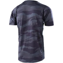 Troy Lee Designs Skyline Men's Short Sleeve Jersey - Camo Heather Black 5 Troy Lee Designs Skyline Men's Short Sleeve Jersey - Camo Heather Black -CycloPro Shop TLD319545002 2