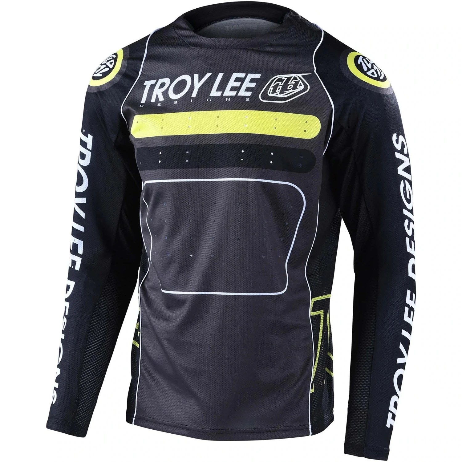 Troy Lee Designs Sprint Men's Long Sleeve Jersey - Drop In White 7 Troy Lee Designs Sprint Men's Long Sleeve Jersey - Drop In White - Image 5