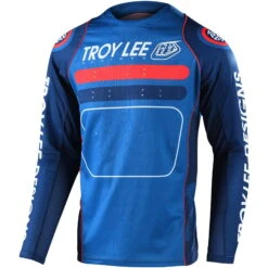 Troy Lee Designs Sprint Men's Long Sleeve Jersey - Drop In Black/Green