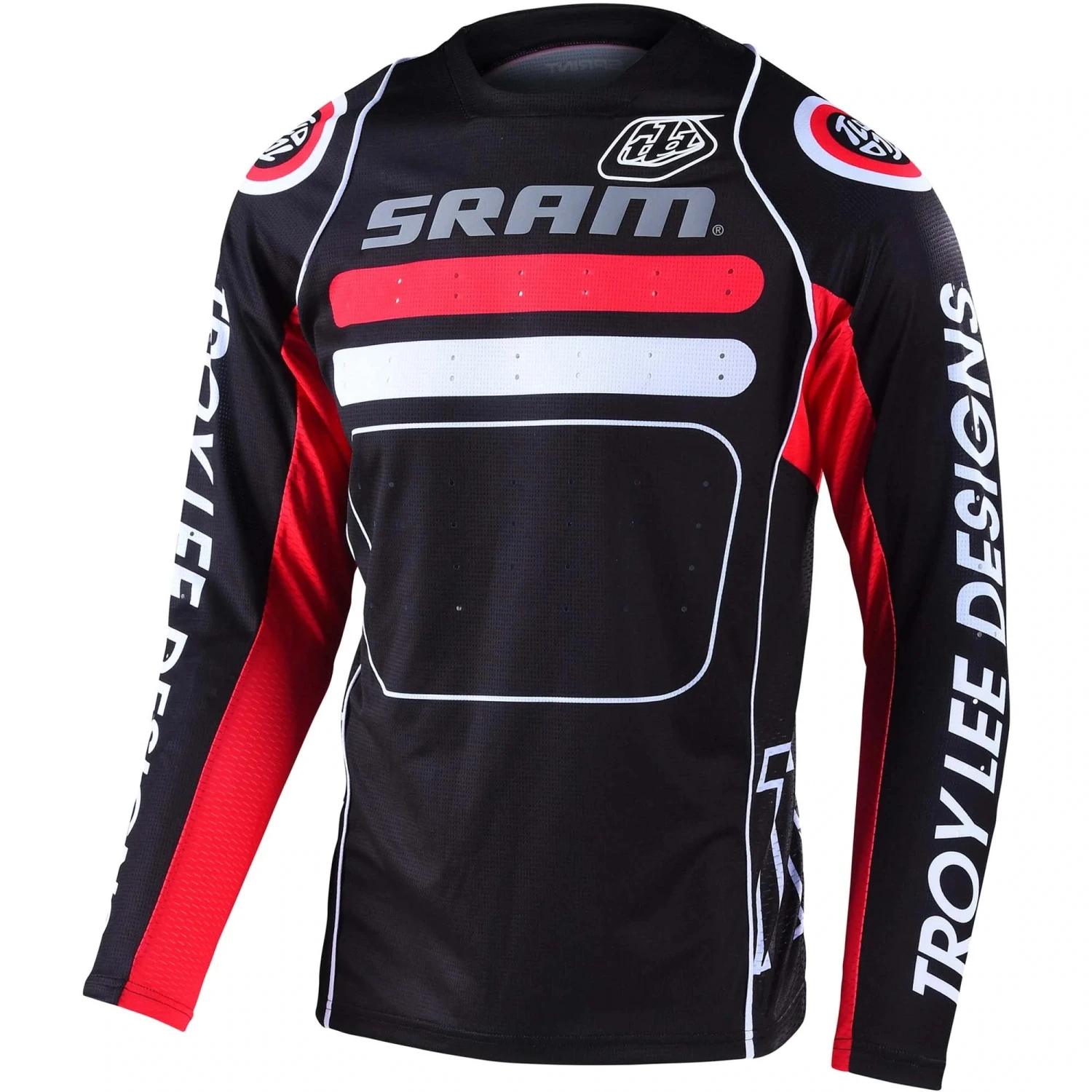 Troy Lee Designs Sprint Men's Long Sleeve Jersey - Black 9 Troy Lee Designs Sprint Men's Long Sleeve Jersey - Black - Image 7
