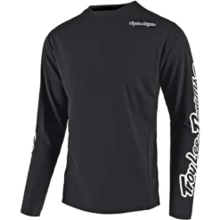 Troy Lee Designs Sprint Men's Long Sleeve Jersey - Black 15 Troy Lee Designs Sprint Men's Long Sleeve Jersey - Black -CycloPro Shop TLD323Black