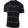 Troy Lee Designs Troy Lee Flowline Short Sleeve Jersey - Black 2 Troy Lee Designs Troy Lee Flowline Short Sleeve Jersey - Black -CycloPro Shop TLD335StackedBlack