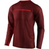 Troy Lee Designs Troy Lee Skyline Air Long Sleeve Jersey Channel - Brick -CycloPro Shop TLD345ChannelBrick