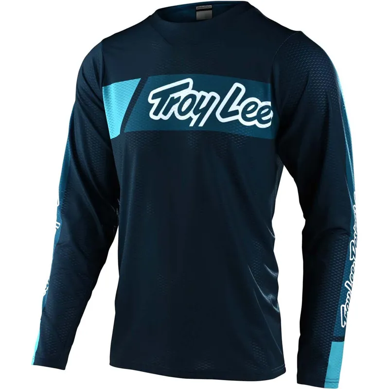 Troy Lee Designs Skyline Air Men's Long Sleeve Jersey - Vox Grey 4 Troy Lee Designs Skyline Air Men's Long Sleeve Jersey - Vox Grey - Image 2