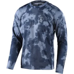 Troy Lee Designs Troy Lee Flowline Men's Long Sleeve Jersey - Plot Charcoal 9 Troy Lee Designs Troy Lee Flowline Men's Long Sleeve Jersey - Plot Charcoal -CycloPro Shop TLD346509002 1