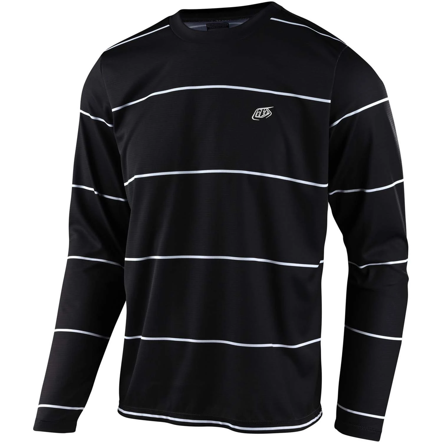 Troy Lee Designs Troy Lee Flowline Men's Long Sleeve Jersey - Plot Charcoal 7 Troy Lee Designs Troy Lee Flowline Men's Long Sleeve Jersey - Plot Charcoal - Image 5