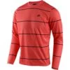Troy Lee Designs Troy Lee Flowline Men's Long Sleeve Jersey - Plot Charcoal -CycloPro Shop TLD346StackedCoral 1