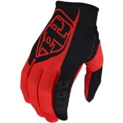 Troy Lee Designs GP Youth Long Finger Gloves - Solid Orange -CycloPro Shop TLD40923Solid RED 1 2