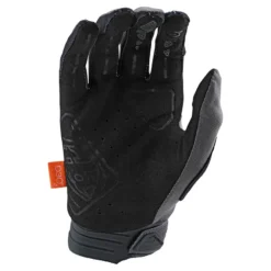 Troy Lee Designs Gambit Long Finger Gloves - Charcoal -CycloPro Shop TLD415CHA 2