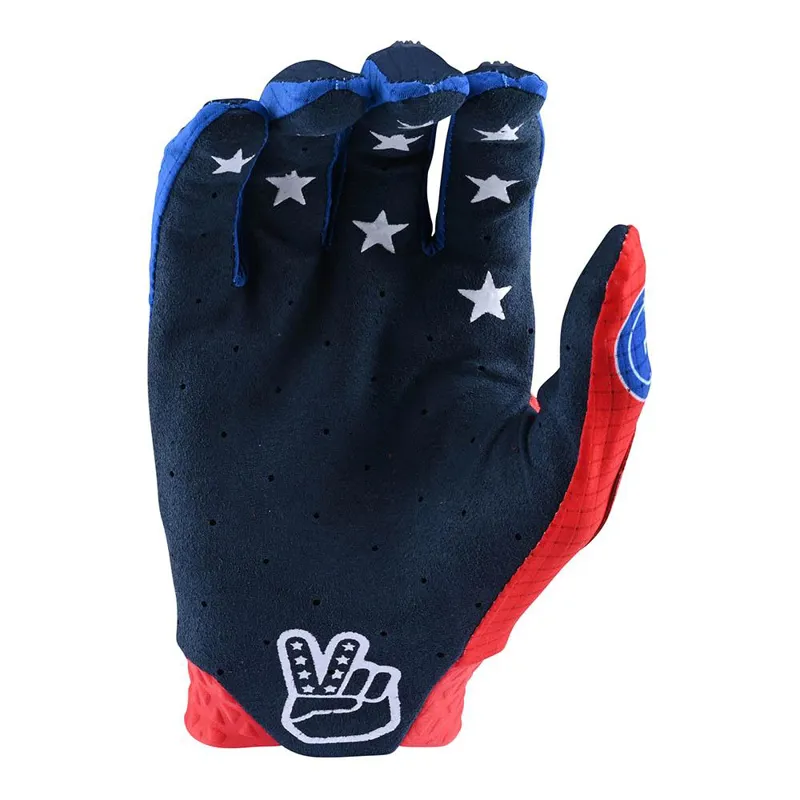 Troy Lee Designs Air Glove - Stars Stripes Red/Blue 11 Troy Lee Designs Air Glove - Stars Stripes Red/Blue - Image 9