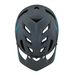 Troy Lee Designs A1 Drone MTB Helmet - Grey/Blue 7 Troy Lee Designs A1 Drone MTB Helmet - Grey/Blue -CycloPro Shop TLDDrone2021GreyBlue3