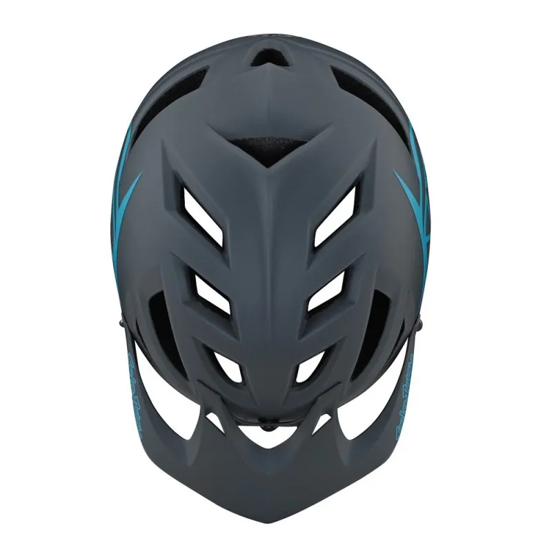 Troy Lee Designs A1 Drone MTB Helmet - Grey/Blue 5 Troy Lee Designs A1 Drone MTB Helmet - Grey/Blue - Image 3