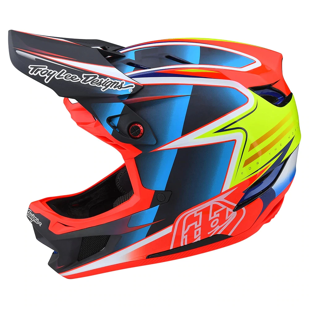 Troy Lee Designs D4 Carbon MIPS Full Face Helmet -Stealth Black/Silver 6 Troy Lee Designs D4 Carbon MIPS Full Face Helmet -Stealth Black/Silver - Image 4