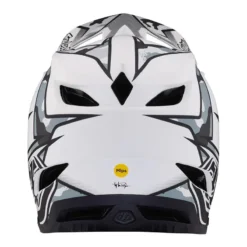 Troy Lee Designs D4 Composite MIPS Full Face Helmet - Matrix Camo White -CycloPro Shop TLD B23D1 D4CM MATRIXCAMO WHT 03