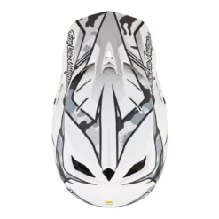 Troy Lee Designs D4 Composite MIPS Full Face Helmet - Matrix Camo White -CycloPro Shop TLD B23D1 D4CM MATRIXCAMO WHT 08