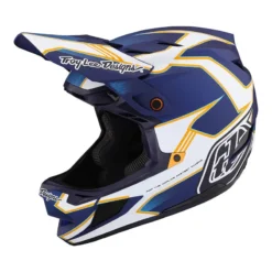 Troy Lee Designs D4 Composite MIPS Full Face Helmet - Matrix Blue 16 Troy Lee Designs D4 Composite MIPS Full Face Helmet - Matrix Blue -CycloPro Shop TLD B23D1 D4CM MATRIX BLU 07