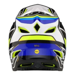 Troy Lee Designs D4 Composite MIPS Full Face Helmet - Reverb White/Blue 17 Troy Lee Designs D4 Composite MIPS Full Face Helmet - Reverb White/Blue -CycloPro Shop TLD B23D1 D4CM REVERB WHTBLU 03