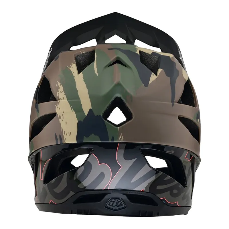 Troy Lee Designs Stage MIPS Full Face Helmet - Signature Camo Green - Image 4