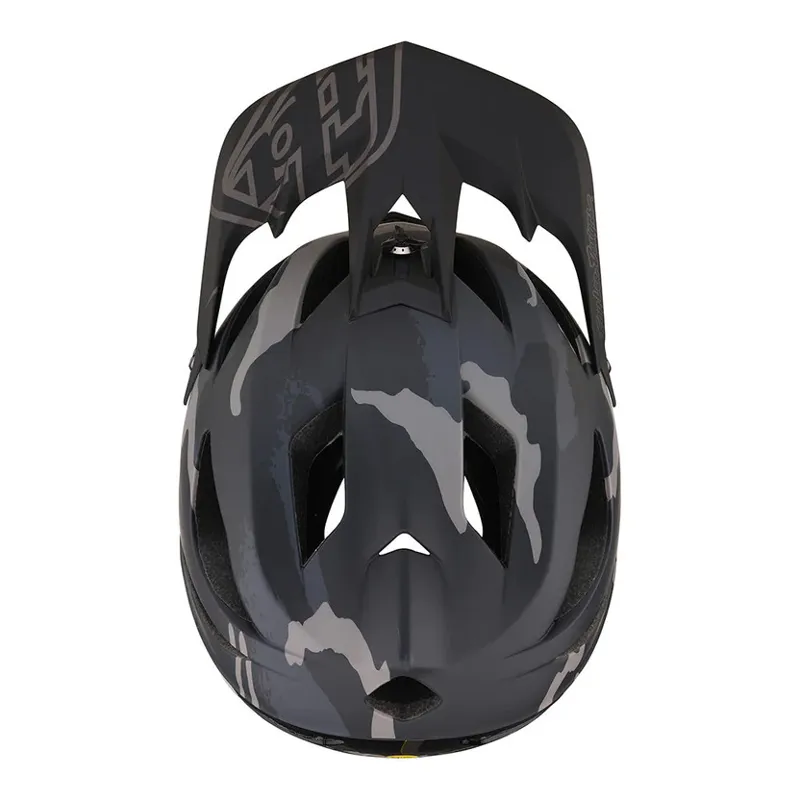 Troy Lee Designs Stage MIPS Full Face Helmet - Signature Camo Black 6 Troy Lee Designs Stage MIPS Full Face Helmet - Signature Camo Black - Image 4