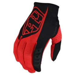 Troy Lee Designs GP Long Finger Gloves - Black -CycloPro Shop TLD GP GLOVE SOLID RED 01 1024x1024@2x