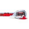FMF PowerBomb Goggles - Rocket White Frame/Clear Lens 2 FMF PowerBomb Goggles - Rocket White Frame/Clear Lens -CycloPro Shop UF5020010100