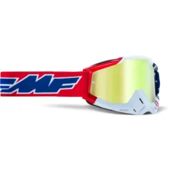 FMF PowerBomb US Of A Goggles - US Of A Frame/True Gold Lens