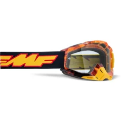 FMF PowerBomb Spark Youth Goggles - Black Frame/Clear Lens