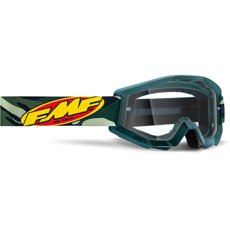 FMF PowerCore Assault Goggles - Grey Frame/Clear Lens 3 FMF PowerCore Assault Goggles - Grey Frame/Clear Lens