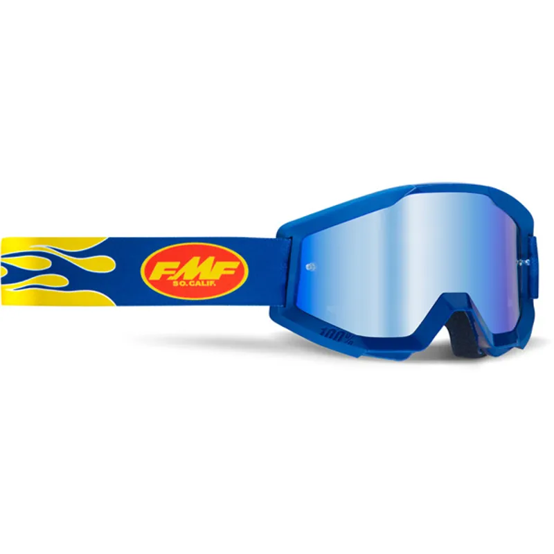 FMF PowerCore Flame Goggles - Red Frame/Mirror Red Lens 3 FMF PowerCore Flame Goggles - Red Frame/Mirror Red Lens