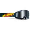 FMF PowerCore Core Goggles - Yellow Frame/Mirror Gold Lens -CycloPro Shop UF5040025201