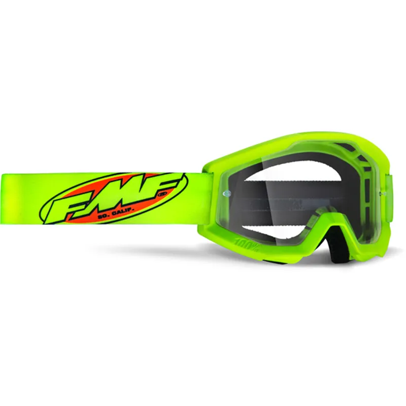 FMF PowerCore Core Youth Goggles - Yellow Frame/Clear Lens 3 FMF PowerCore Core Youth Goggles - Yellow Frame/Clear Lens
