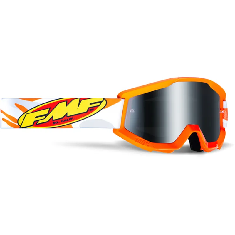FMF PowerCore Assault Youth Goggles - Grey Frame/Mirror Silver Lens 3 FMF PowerCore Assault Youth Goggles - Grey Frame/Mirror Silver Lens