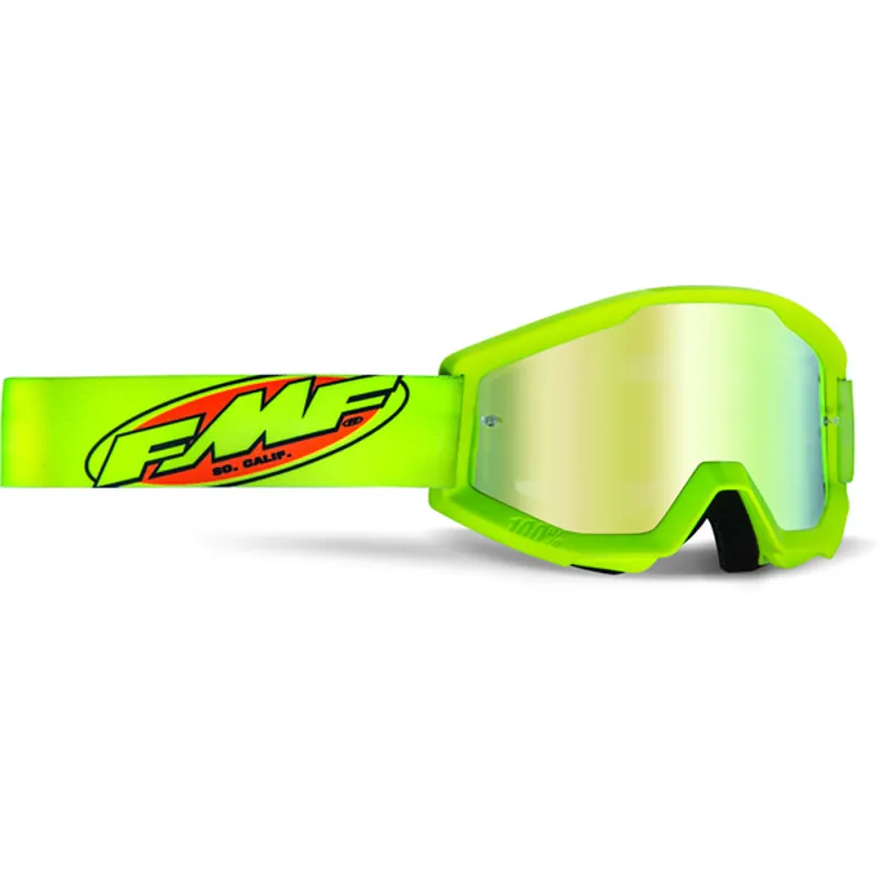 FMF PowerCore Core Youth Goggles - Yellow Frame/Mirror Gold Lens 3 FMF PowerCore Core Youth Goggles - Yellow Frame/Mirror Gold Lens