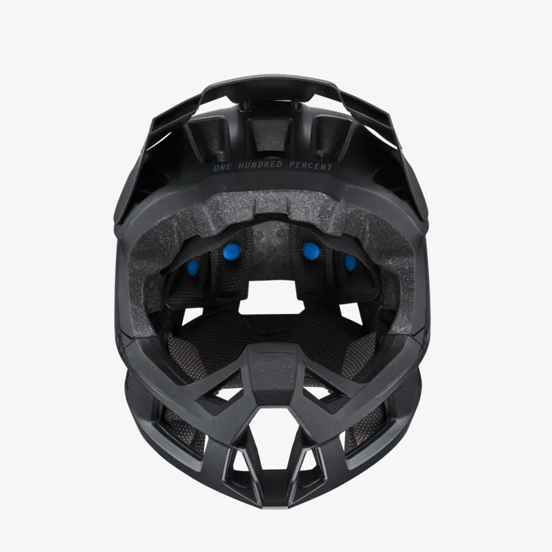 100 Percent Trajecta Fidlock Full Face Helmet - Black 3 100 Percent Trajecta Fidlock Full Face Helmet - Black