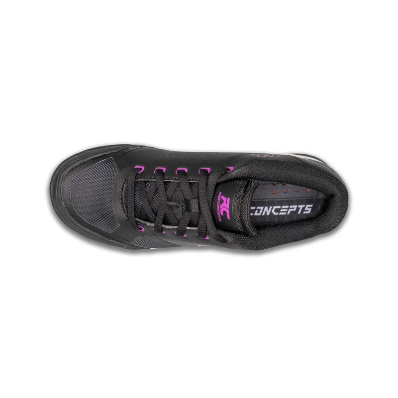 Ride Concepts Skyline Womens Flat MTB Shoes - Black/Purple 3 Ride Concepts Skyline Womens Flat MTB Shoes - Black/Purple