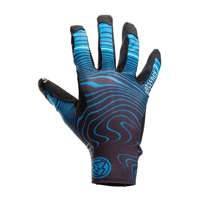 Race Face Khyber Womens Long Finger Gloves - Royale Blue 3 Race Face Khyber Womens Long Finger Gloves - Royale Blue