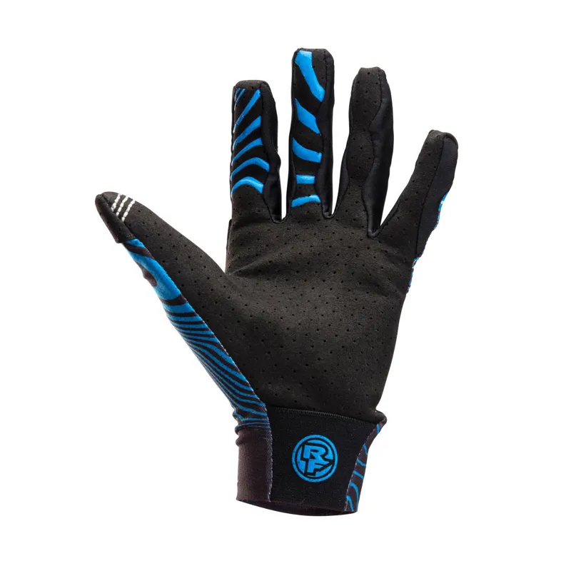 Race Face Khyber Womens Long Finger Gloves - Royale Blue 5 Race Face Khyber Womens Long Finger Gloves - Royale Blue - Image 3