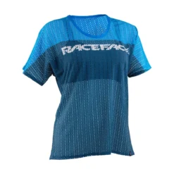 Race Face Maya Womens Short Sleeve Mesh Jersey - Royale Blue -CycloPro Shop VAR RFJB005021RoyaleBLU 1