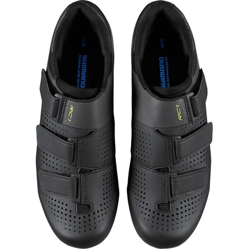 Shimano RC100 SPD-SL Men's Road Shoes - Black 6 Shimano RC100 SPD-SL Men's Road Shoes - Black - Image 4