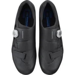 Shimano RC502 Men's SPD-SL Road Shoes - Black -CycloPro Shop VARBRC502BLK 2
