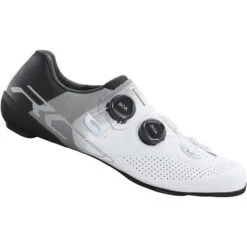Shimano RC702 Men's SPD-SL Road Shoes - Black -CycloPro Shop VARBRC702WHT 1 1