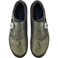 Shimano XC502 SPD Men's MTB Shoes - Green -CycloPro Shop VARBXC502GRN 2