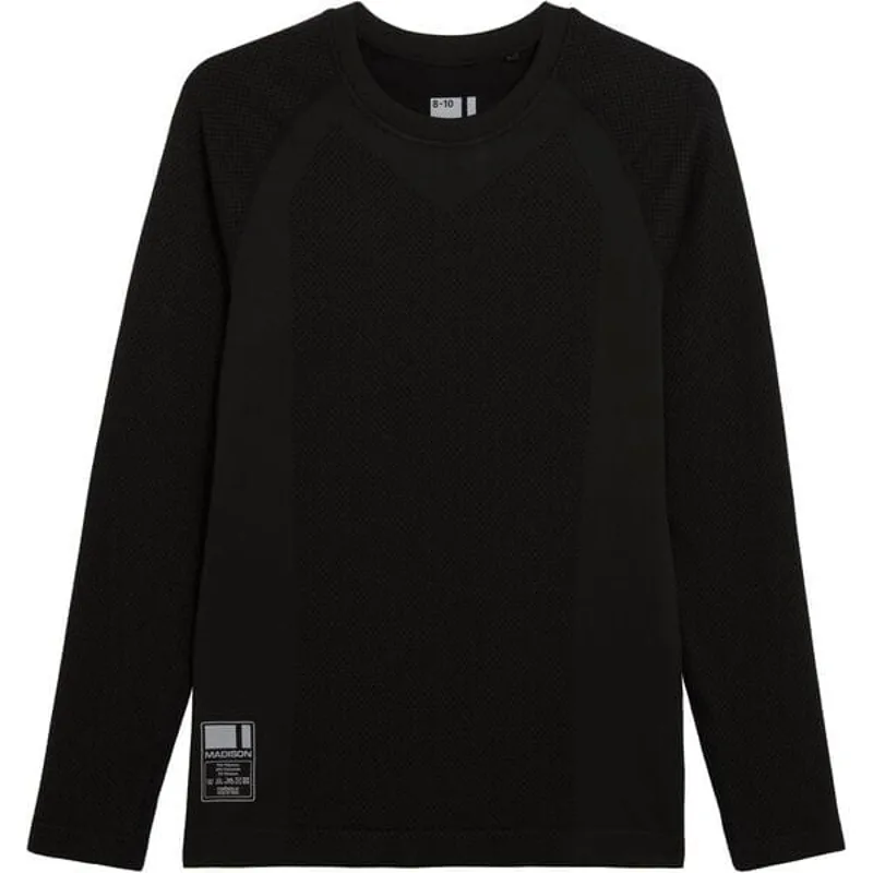 Madison Isoler Mesh Long Sleeve Women's Base Layer - Black 3 Madison Isoler Mesh Long Sleeve Women's Base Layer - Black