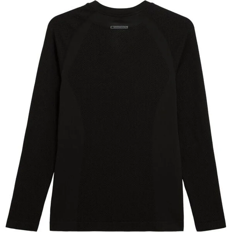 Madison Isoler Mesh Long Sleeve Women's Base Layer - Black 4 Madison Isoler Mesh Long Sleeve Women's Base Layer - Black - Image 2