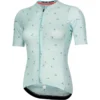 Pearl Izumi Pro Mesh Womens Short Sleeve Jersey - Glacier/Navy 2 Pearl Izumi Pro Mesh Womens Short Sleeve Jersey - Glacier/Navy -CycloPro Shop VARL115BLU 1
