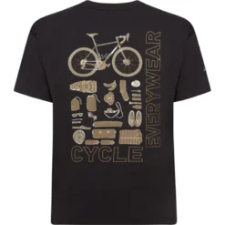 Madison Ride On Womens Tech T-Shirt - Phantom Black -CycloPro Shop VARMCL21S340PhantomBLK 2